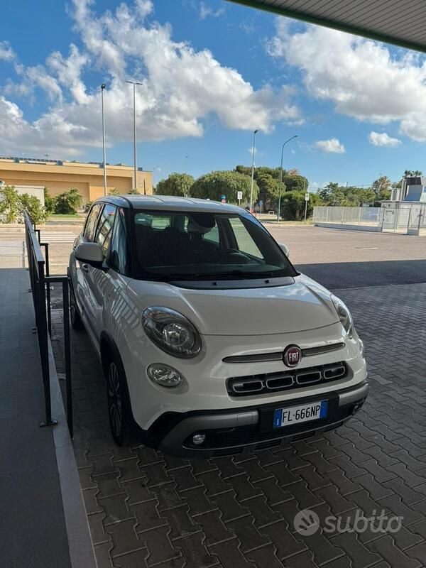 Usata Fiat 500L Cross 95 CV (69 kW) 2017 Bianco Monovolume