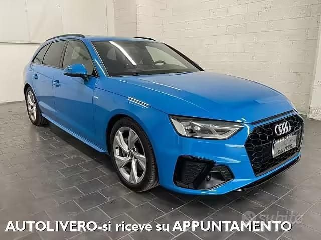 Usata Audi A4 S-Line 190 CV (139 kW) 2020 Blu Berlina