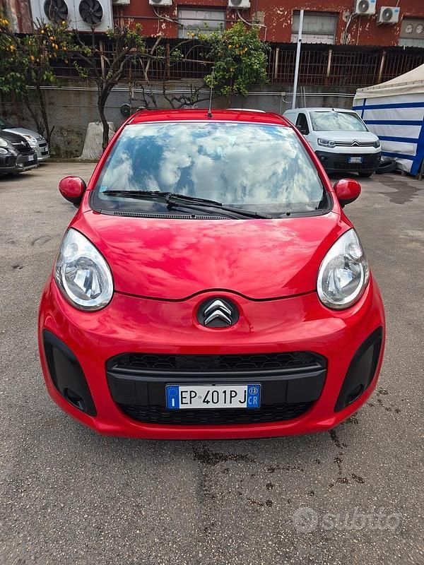 Usata Citroën C1 Seduction 68 CV (50 kW) 2013 Rosso Utilitaria