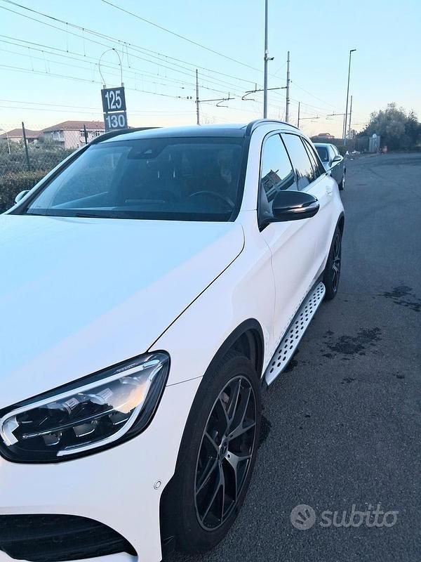 Usata Mercedes GLC220 Premium 163 CV (119 kW) 2022 Bianco SUV