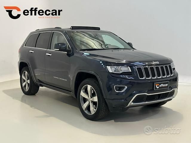 Usata Jeep Grand Cherokee Overland 250 CV (183 kW) 2014 Nero SUV