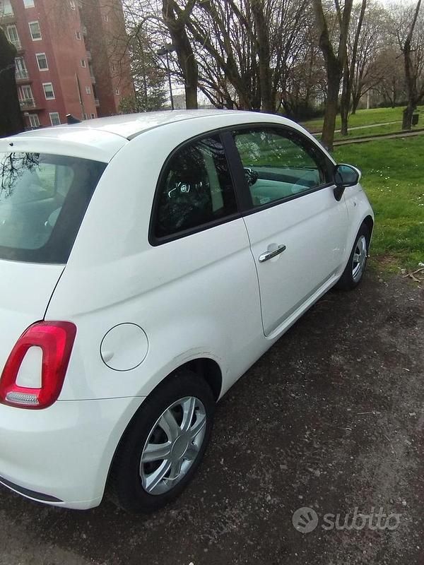 Usata Fiat 500 Pop 69 CV (50 kW) 2016 Bianco Utilitaria
