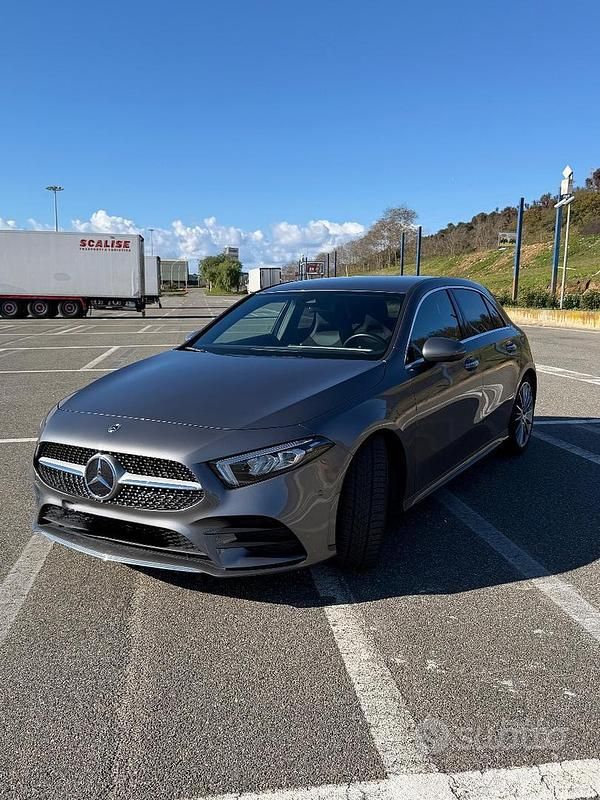 Usata Mercedes A180 Advanced Plus 136 CV (100 kW) 2022 Grigio Berlina