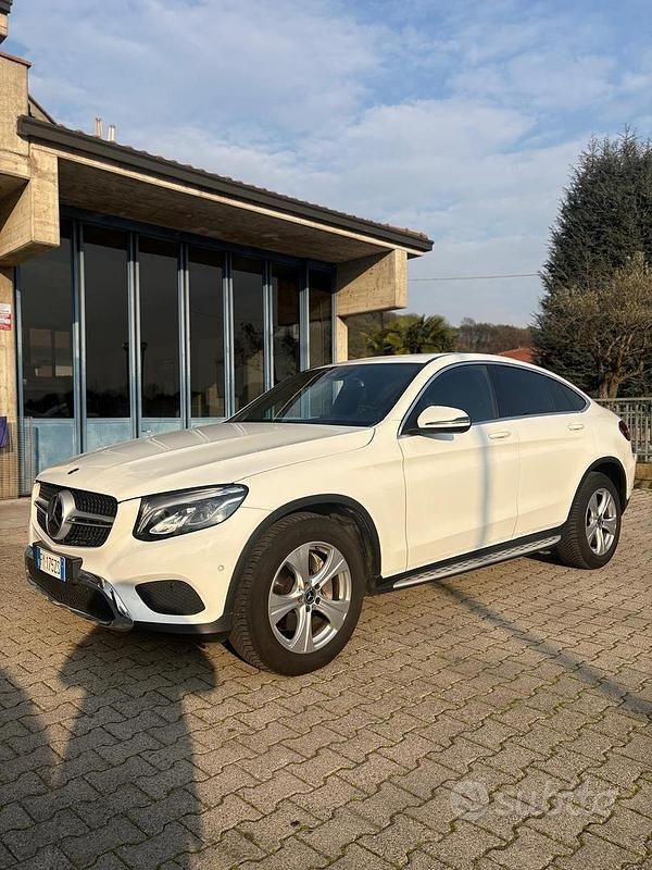 Usata Mercedes GLC220 Exclusive 169 CV (124 kW) 2018 Bianco SUV