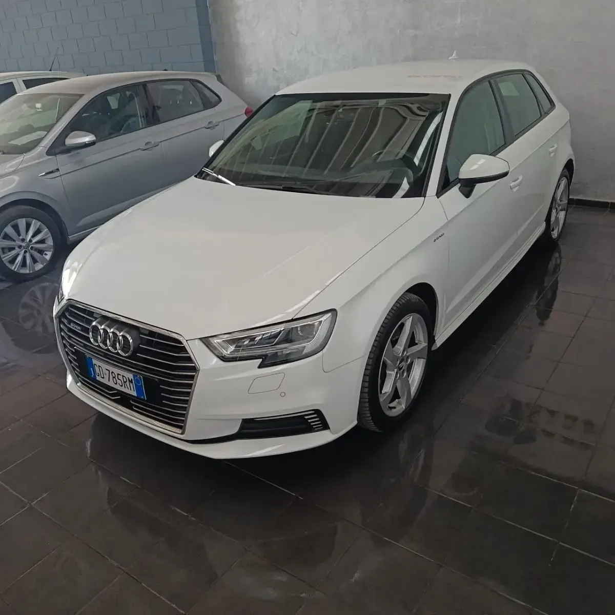 Usata Audi A3 149 CV (109 kW) 2021 Bianco Berlina