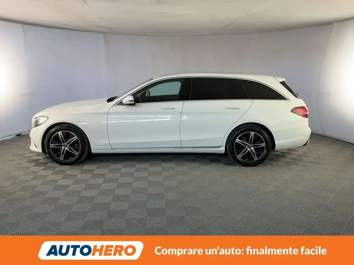 Usata Mercedes C200 160 CV (117 kW) 2021 Bianco Station wagon