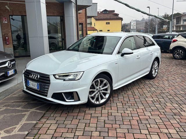Usata Audi A4 S-Line 150 CV (110 kW) 2019 Bianco Station wagon