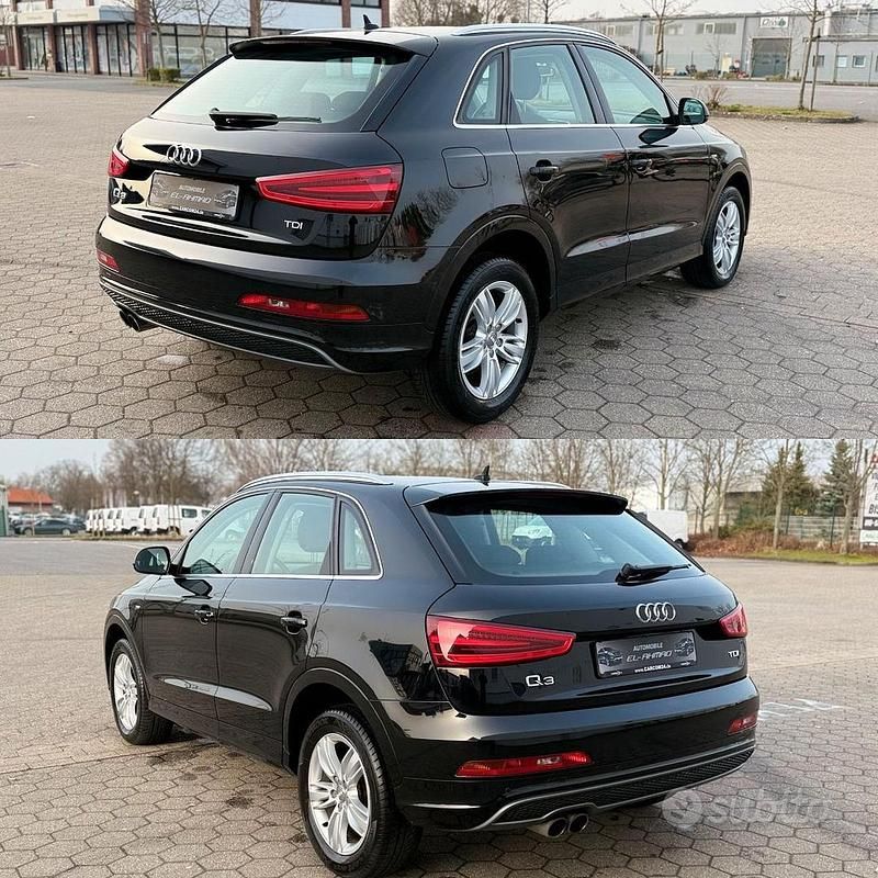 Usata Audi Q3 S-Line 140 CV (102 kW) 2013 Nero SUV