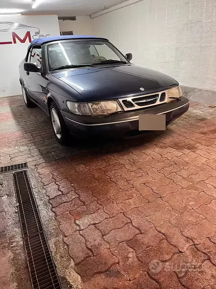 Usata Saab 900 Cabriolet 1996 Blu Cabrio