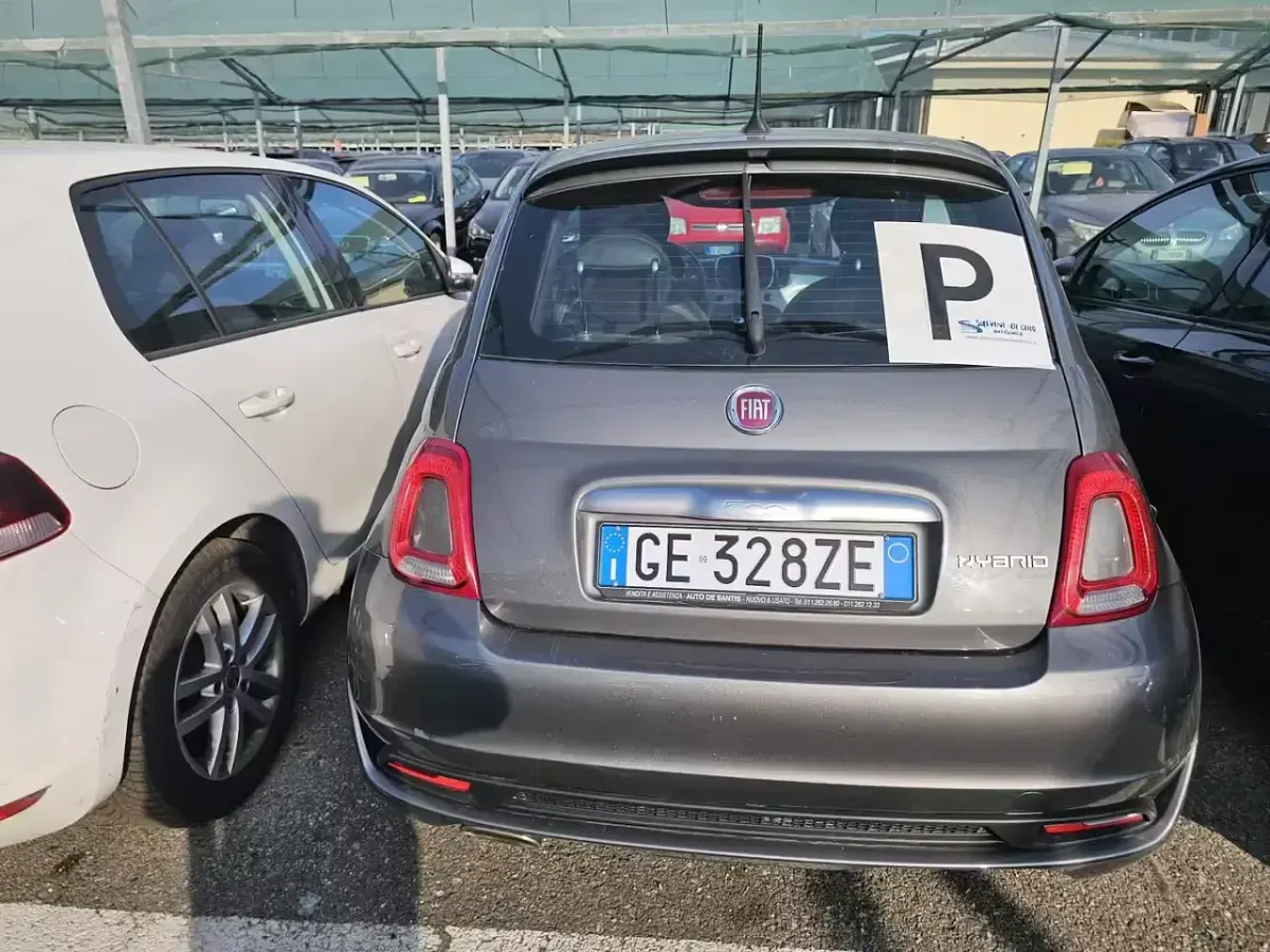 Usata Fiat 500C Dolcevita 69 CV (50 kW) 2021 Grigio Cabrio