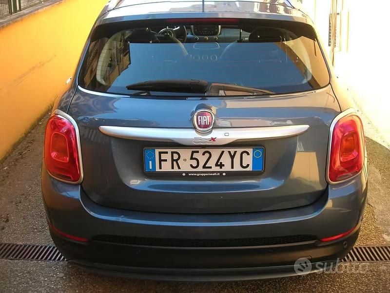 Usata Fiat 500X Mirror 120 CV (88 kW) 2018 Blu SUV
