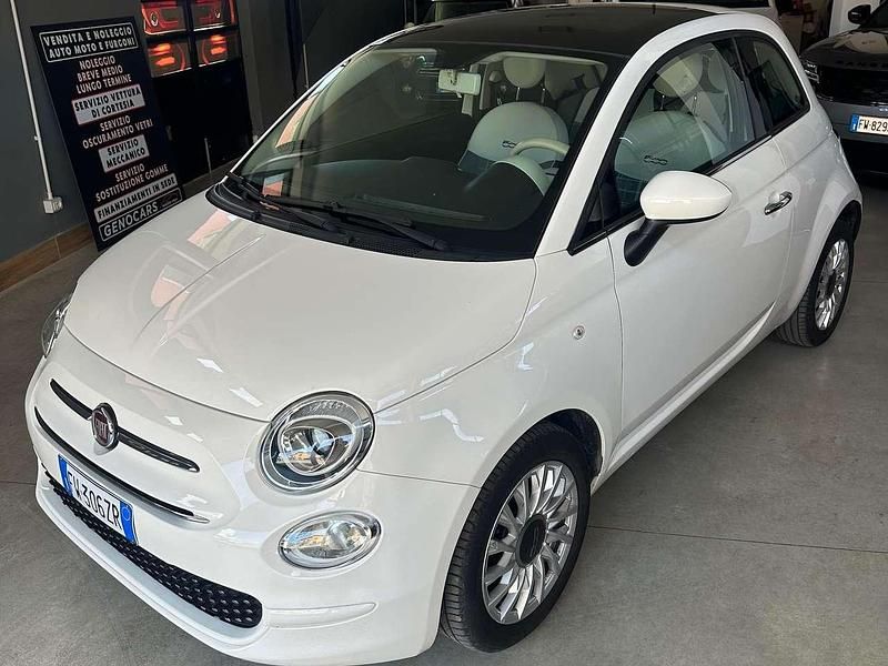 Usata Fiat 500 Lounge 69 CV (50 kW) 2019 Bianco Utilitaria