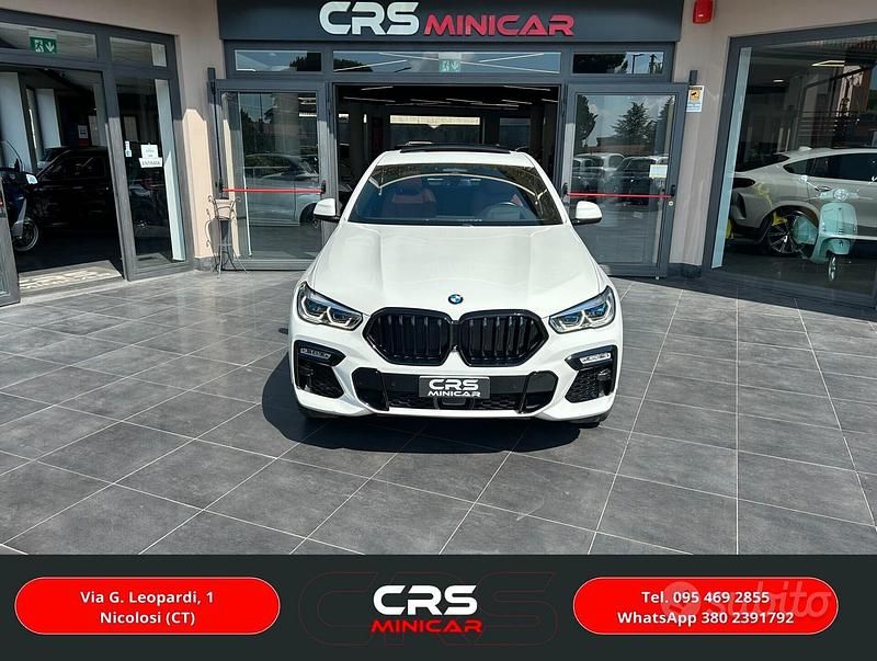 Bianco Usata 2021 BMW X6 M Sport SUV | 62.490 € (Cara) - Immagine 1/4
