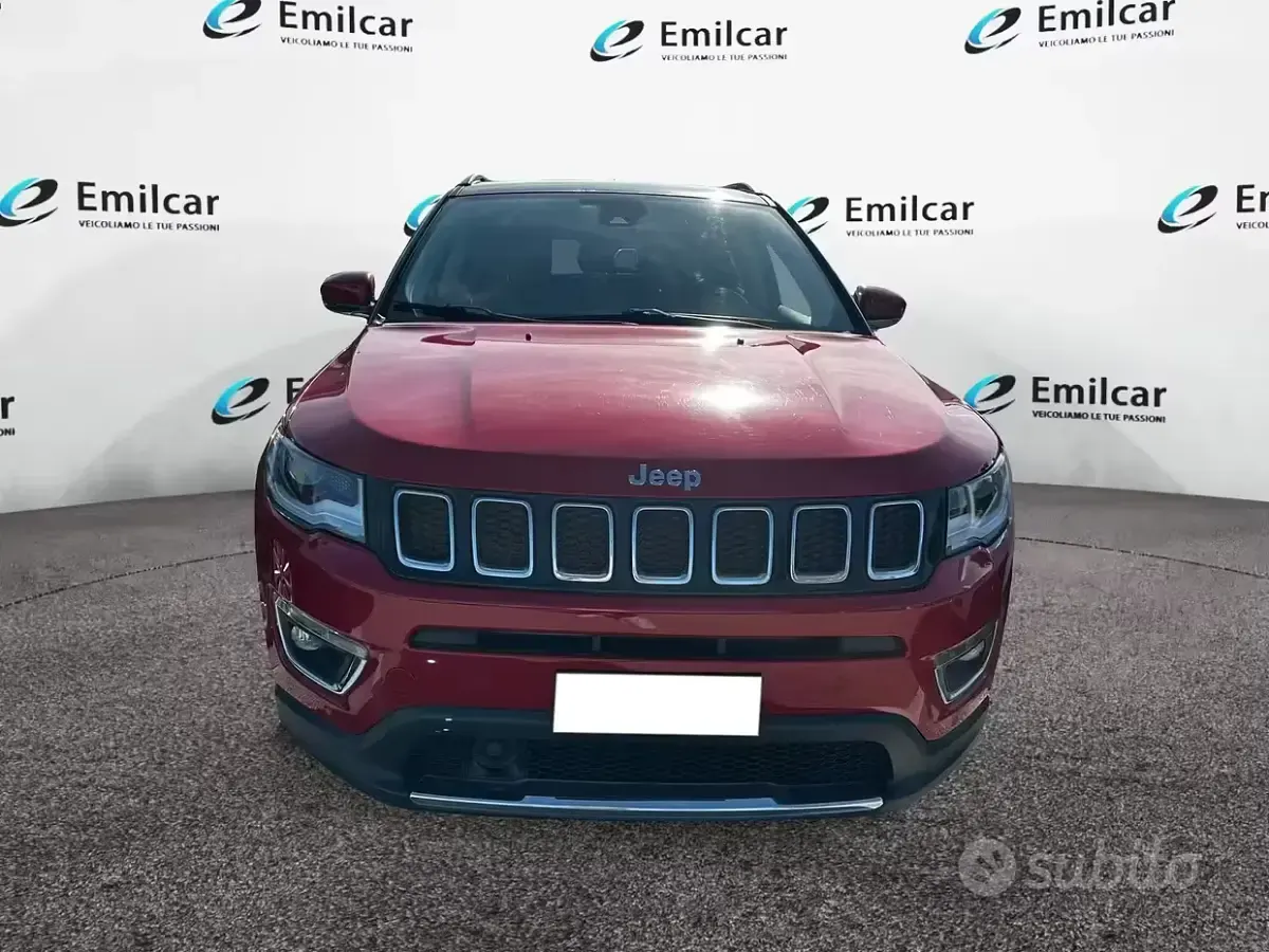 Usata Jeep Compass 120 CV (88 kW) 2018 Rosso SUV
