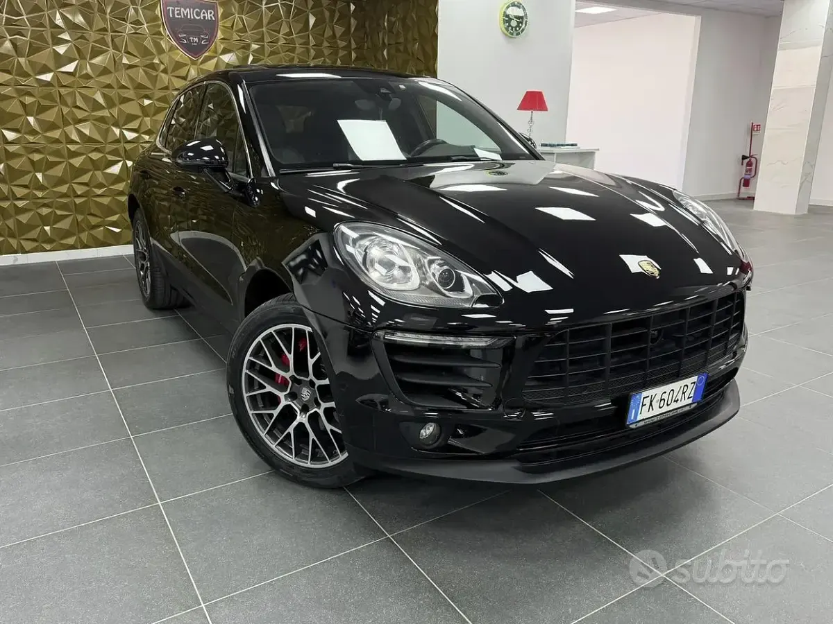Usata Porsche Macan 250 CV (183 kW) 2017 Nero SUV