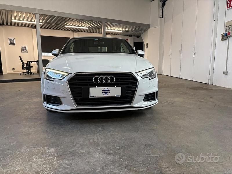 Usata Audi A3 Cabriolet Ambiente 150 CV (110 kW) 2018 Bianco Cabrio