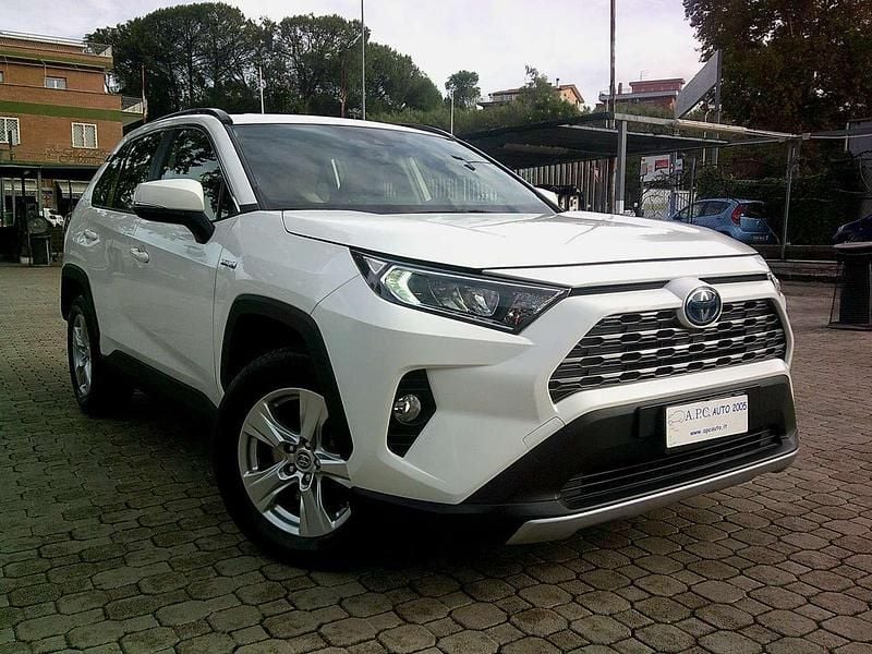 Usata Toyota RAV4 Hybrid Business Edition 178 CV (130 kW) 2020 Bianco SUV