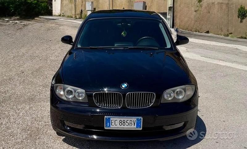 Usata BMW 120 177 CV (130 kW) 2009 Nero Utilitaria