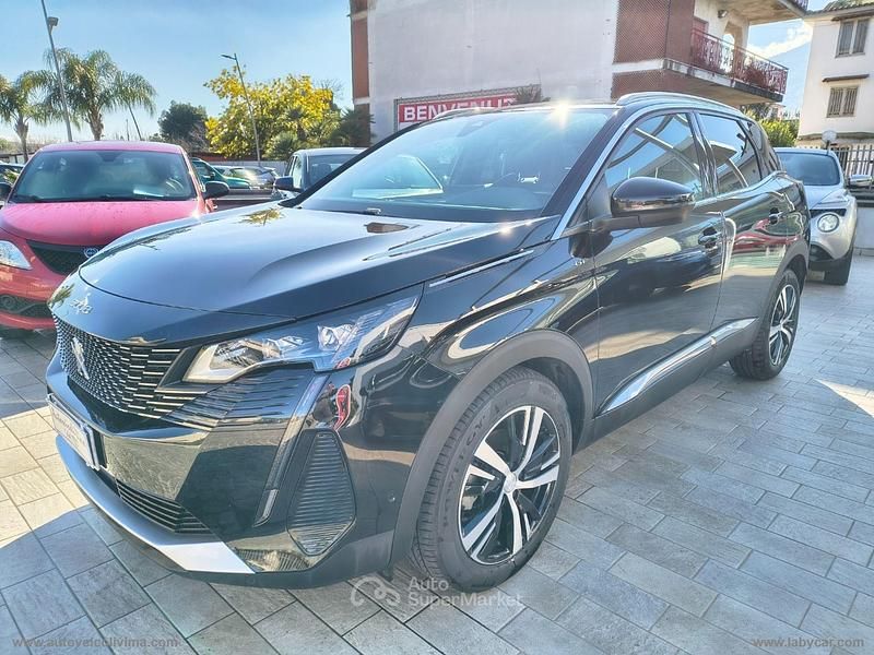 Usata Peugeot 3008 GT 131 CV (96 kW) 2022 Nero Berlina