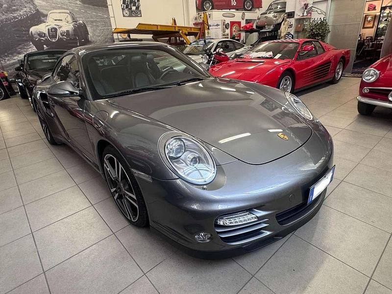 Usata Porsche 997 Turbo 500 CV (367 kW) 2011 Grigio Coupé