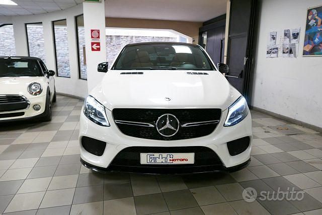 Usata Mercedes GLE350 Premium Plus 258 CV (189 kW) 2018 Bianco Coupé