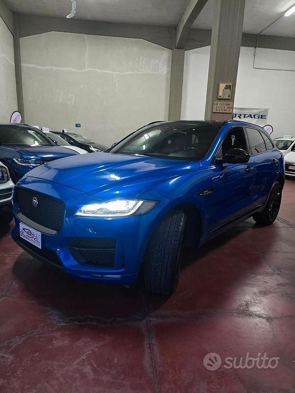 Usata Jaguar XF Portfolio 180 CV (132 kW) 2016 Blu Berlina