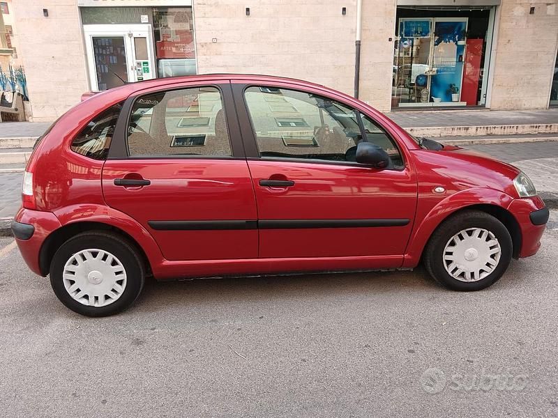 Usata Citroën C3 60 CV (44 kW) 2006 Rosso Utilitaria