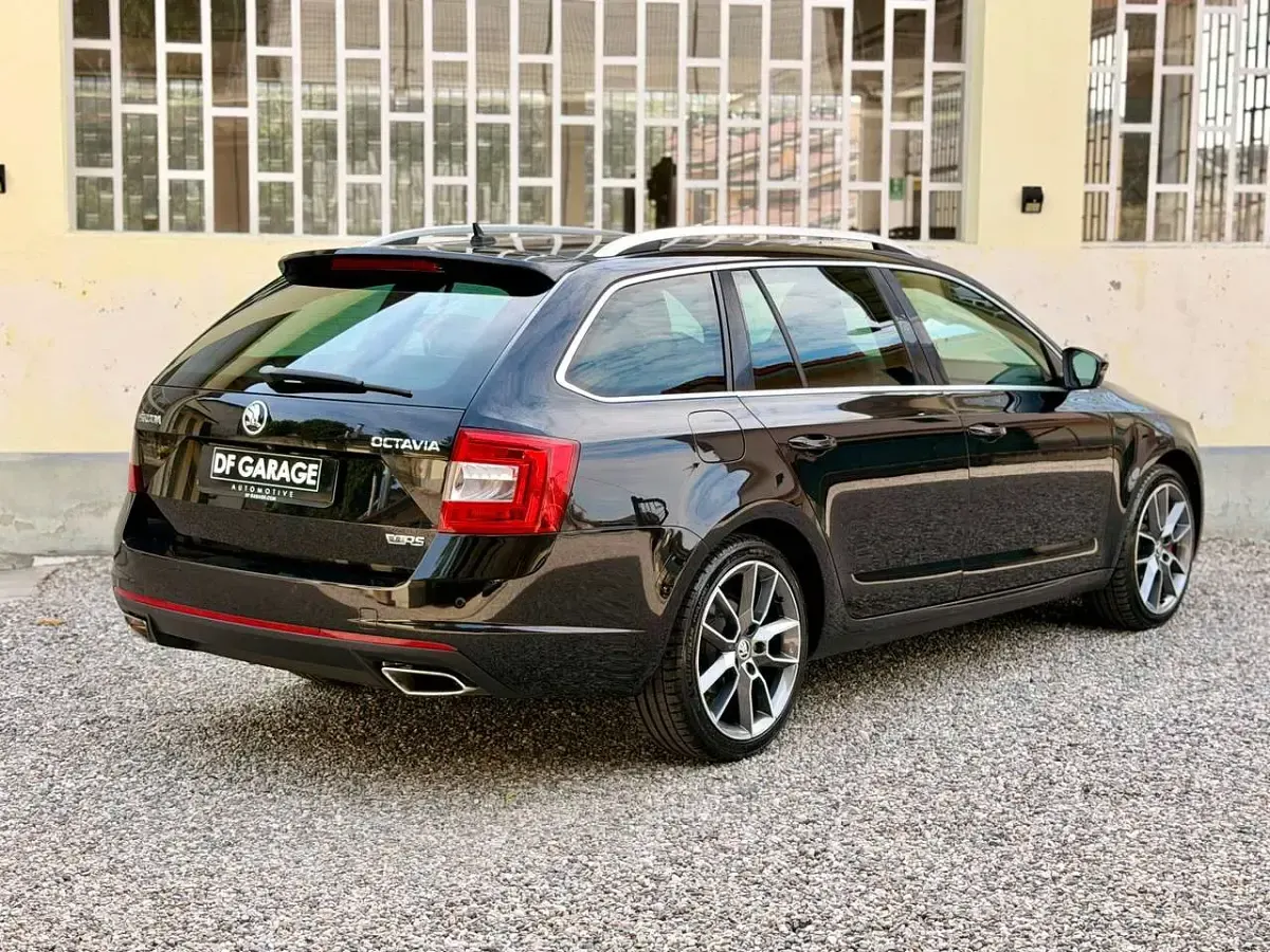 Usata Skoda Octavia RS 184 CV (135 kW) 2015 Nero Station wagon