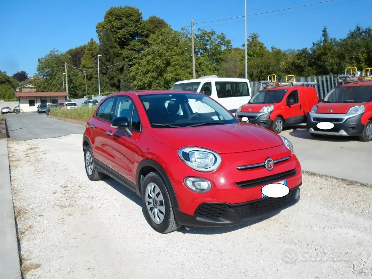 Usata Fiat 500X 95 CV (69 kW) 2022 Rosso SUV
