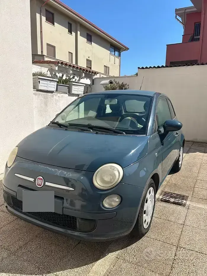 Usata Fiat 500 69 CV (50 kW) 2008 Bluazzurro Berlina