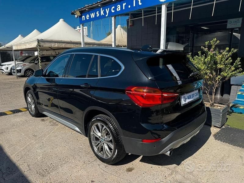 Usata BMW X1 150 CV (110 kW) 2017 Nero SUV