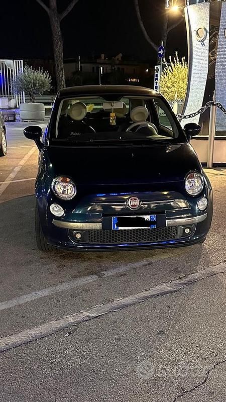 Usata Fiat 500 2014 Blu Utilitaria