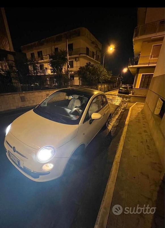 Usata Fiat 500 Lounge 69 CV (50 kW) 2009 Utilitaria