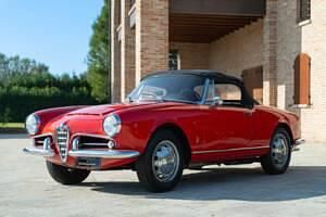 Brugt Alfa Romeo Giulia 92 HK (67 kW) 1964 Rød Cabriolet