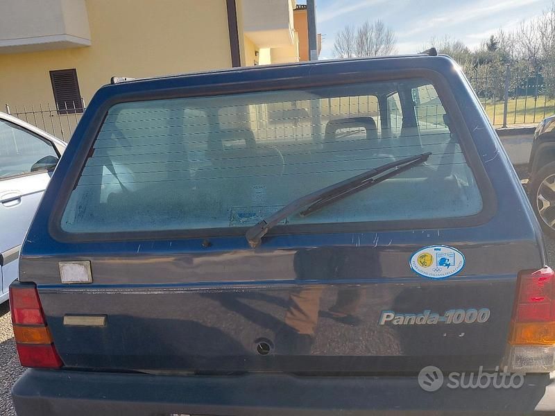 Usata Fiat Panda 1996 Blu Utilitaria