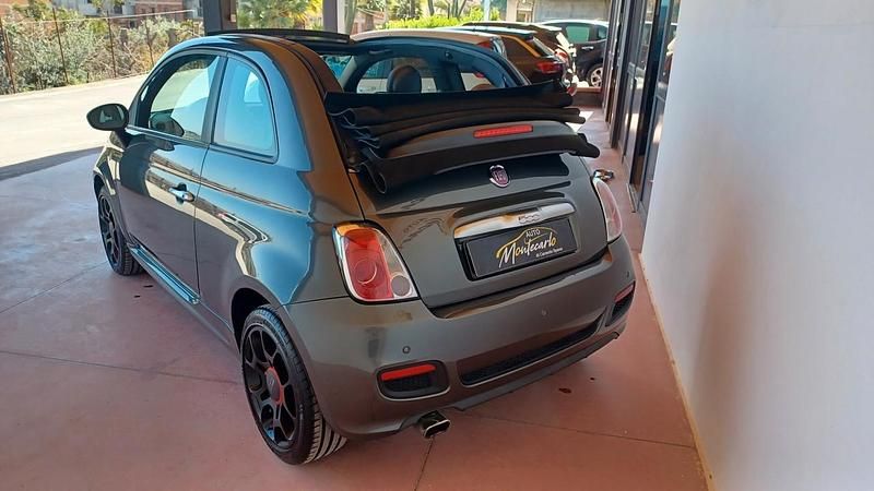 Usata Fiat 500S S 69 CV (50 kW) 2014 Grigio Cabrio