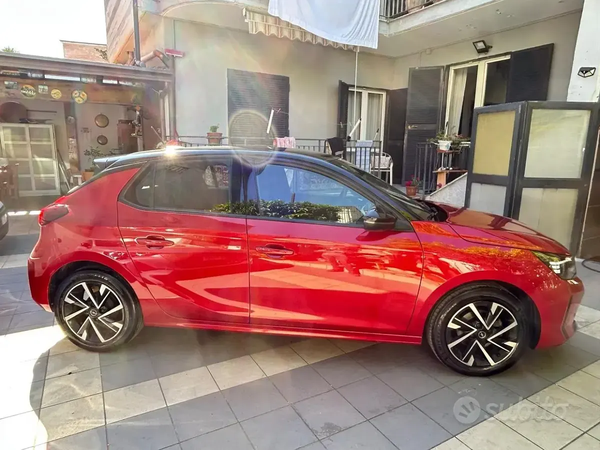 Usata Opel Corsa 75 CV (55 kW) 2024 Rosso Utilitaria