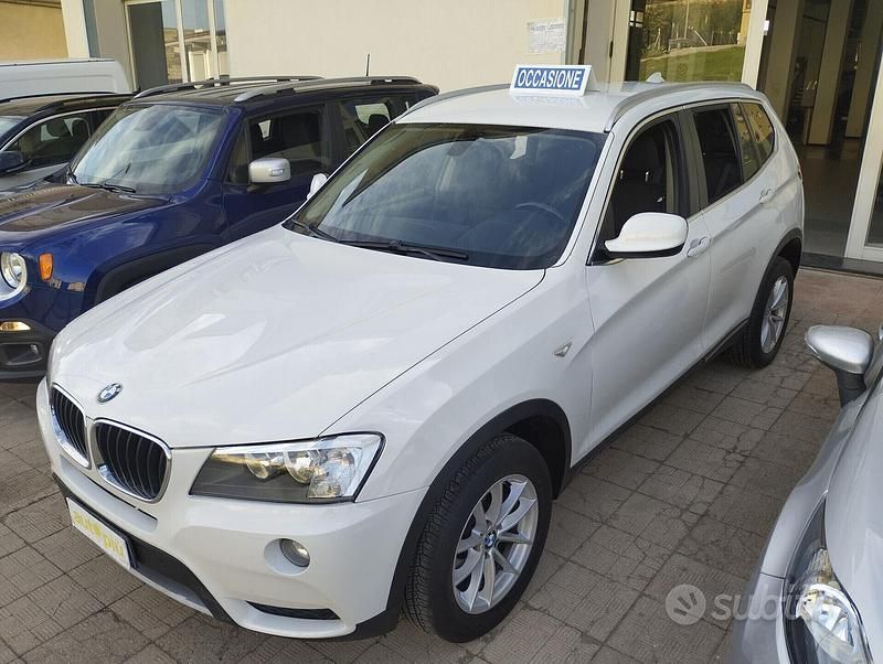 Usata BMW X3 Sport Line 142 CV (104 kW) 2013 Bianco SUV