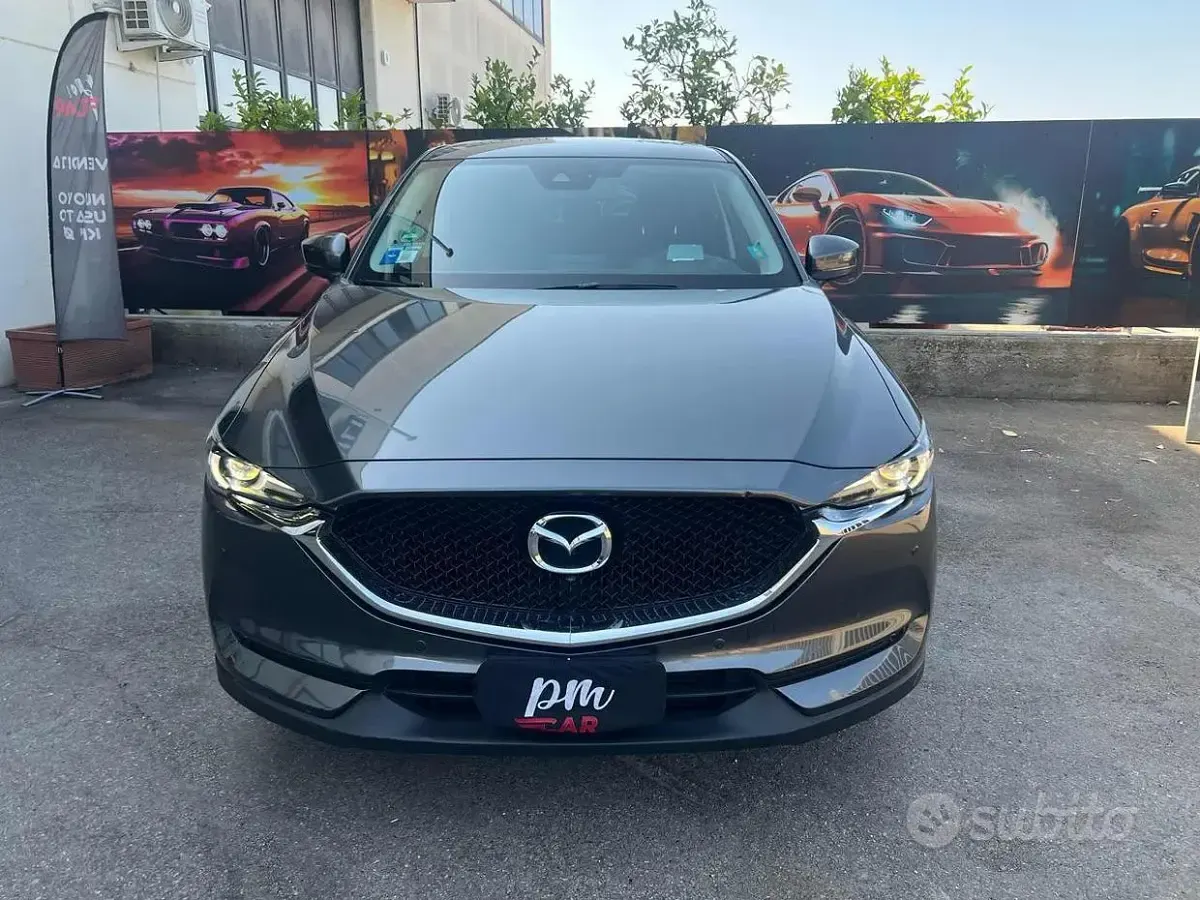 Usata Mazda CX-5 Evolve 150 CV (110 kW) 2018 Grigio SUV