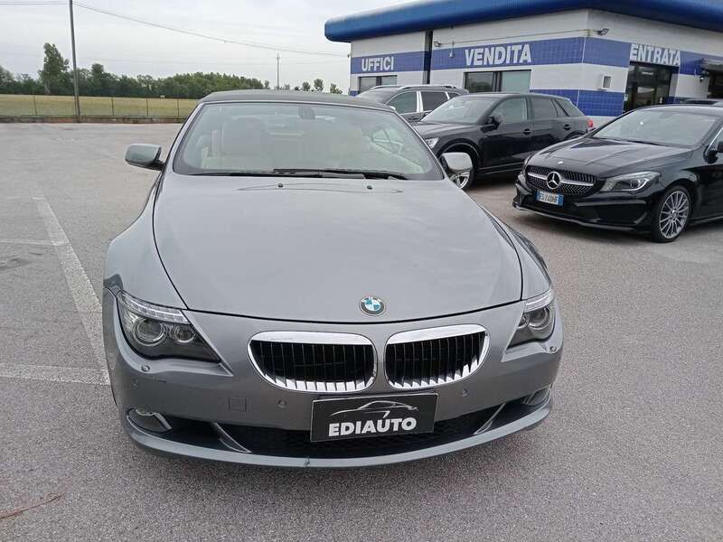 Usata BMW 635 Cabriolet 286 CV (210 kW) 2008 Grigio Cabrio