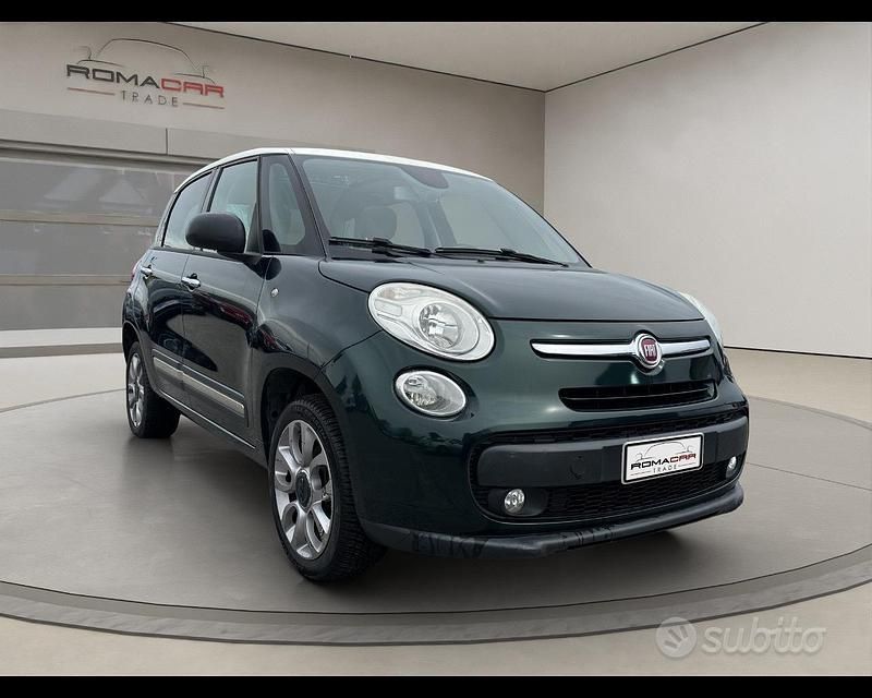 Usata Fiat 500L Lounge 85 CV (62 kW) 2015 Verde Monovolume