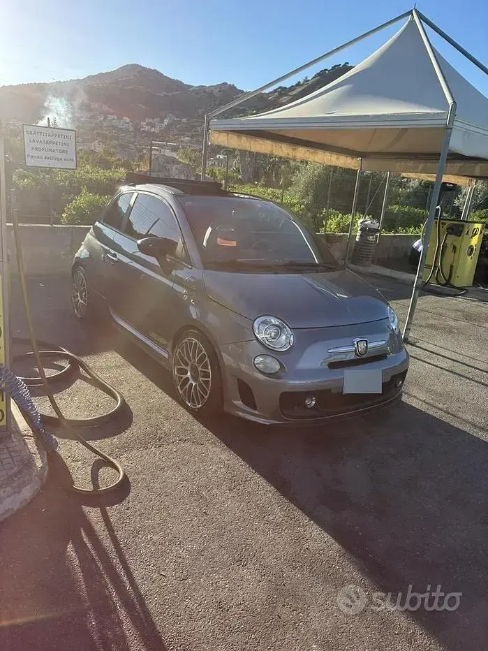 Usata Abarth 500C 135 CV (99 kW) 2011 Grigio Cabrio