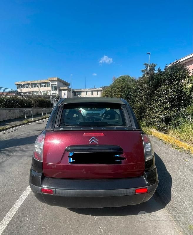 Usata Citroën C3 Pluriel 73 CV (53 kW) 2009 Rosso Cabrio
