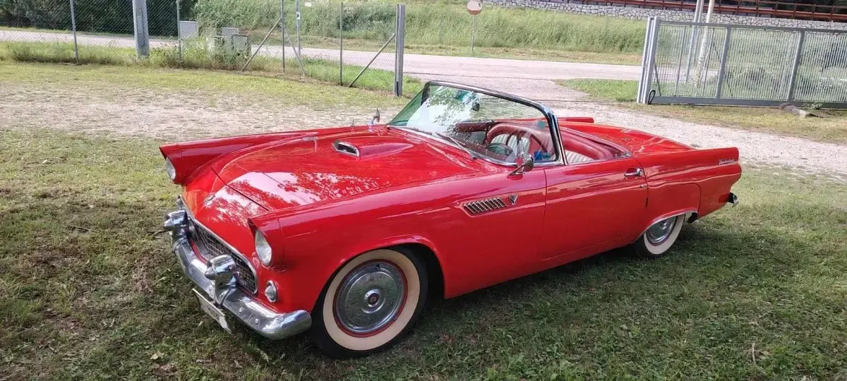 Usata Ford Thunderbird 199 CV (146 kW) 1955 Rosso Cabrio