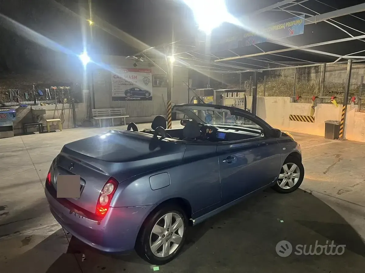 Usata Nissan Micra 88 CV (64 kW) 2006 Bluazzurro Cabrio