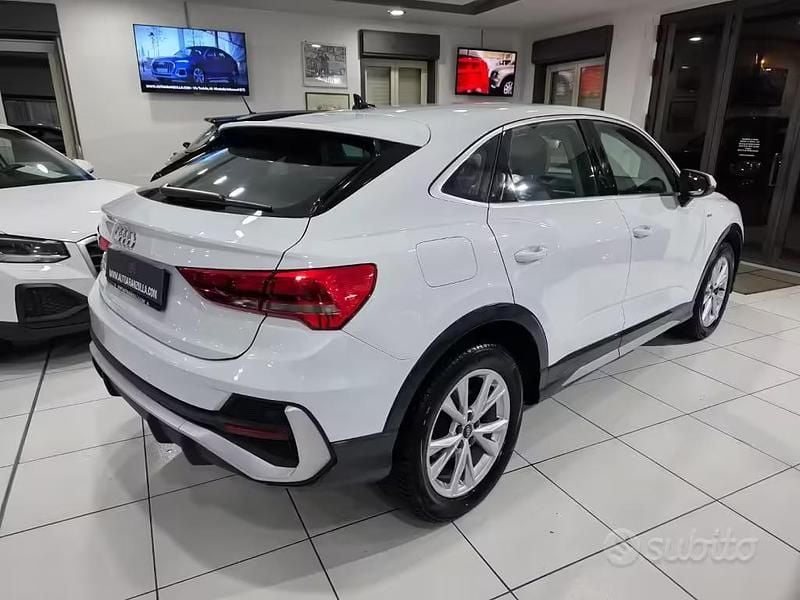 Usata Audi Q3 Sportback S-Line 150 CV (110 kW) 2021 Bianco SUV