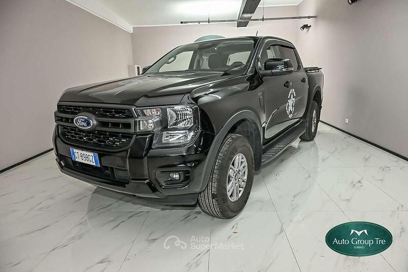 Usata Ford Ranger XLT 170 CV (125 kW) 2024 Nero Pick-up