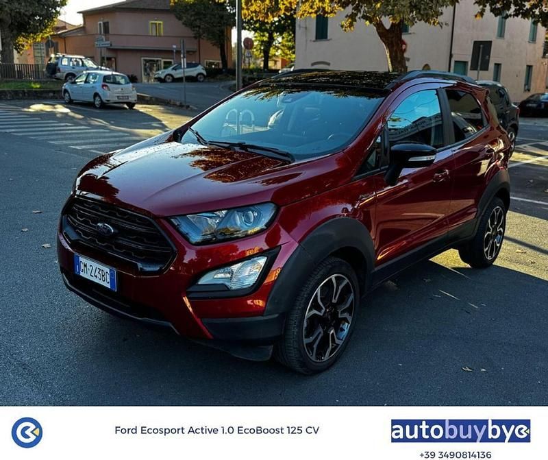 Usata Ford Ecosport Active 125 CV (91 kW) 2023 Rosso SUV