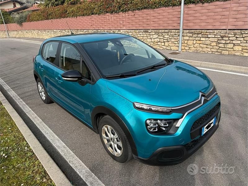 Usata Citroën C3 83 CV (61 kW) 2021 Blu Utilitaria