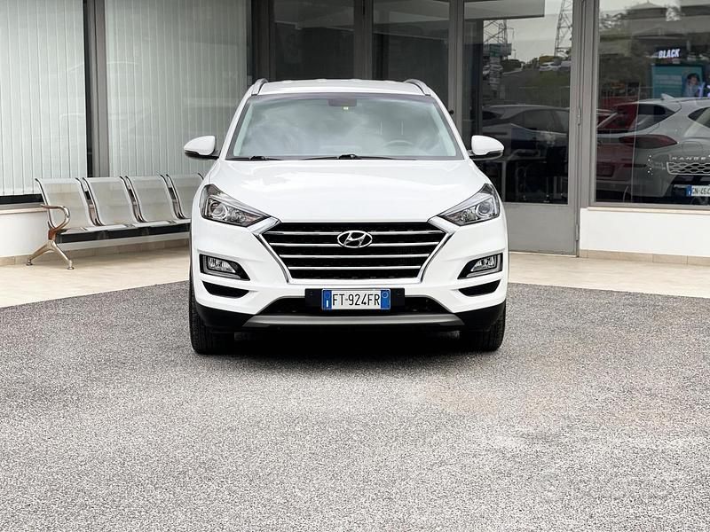 Usata Hyundai Tucson 132 CV (97 kW) 2018 Bianco SUV